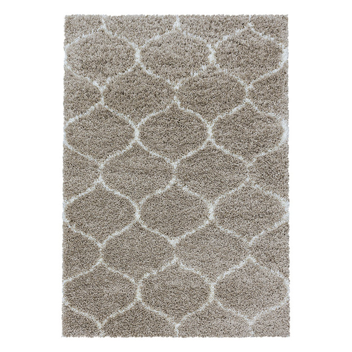 Berber vloerkleed - Agadir Circle Beige/Creme - 1