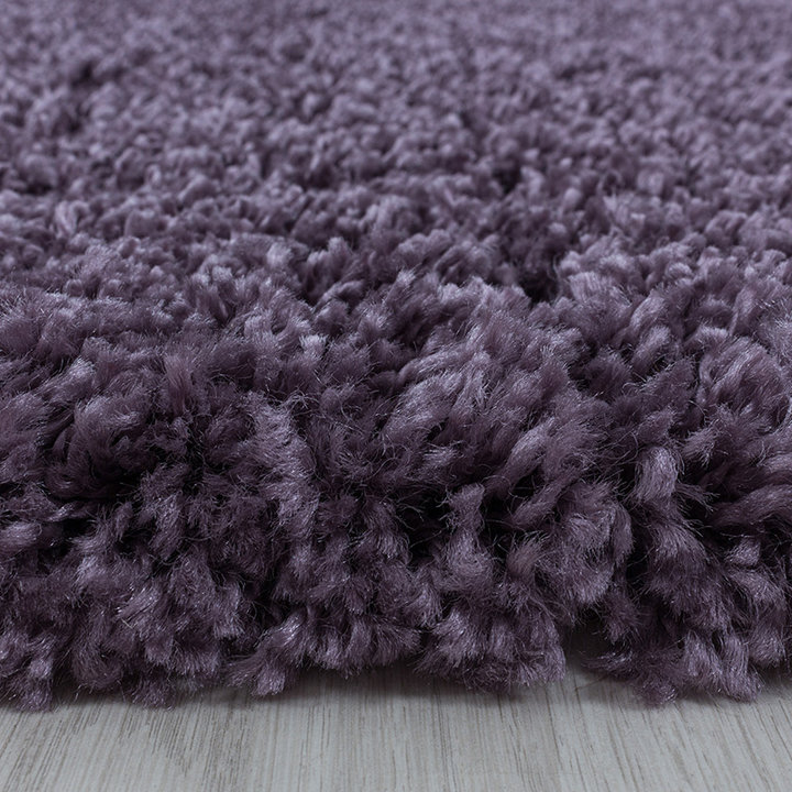 Hoogpolig vloerkleed - Softy Paars - 3