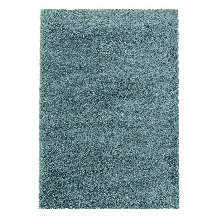 Hoogpolig vloerkleed - Softy Blauw/Groen - 1
