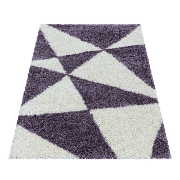 Hoogpolig vloerkleed - Tuggy Paars - 2