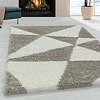 Hoogpolig vloerkleed - Tuggy Beige - thumbnail