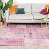 Patchwork vloerkleed - Estate Roze