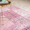 Patchwork vloerkleed - Estate Roze