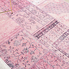 Patchwork vloerkleed - Estate Roze