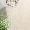 Rond wollen vloerkleed - Feline Wit