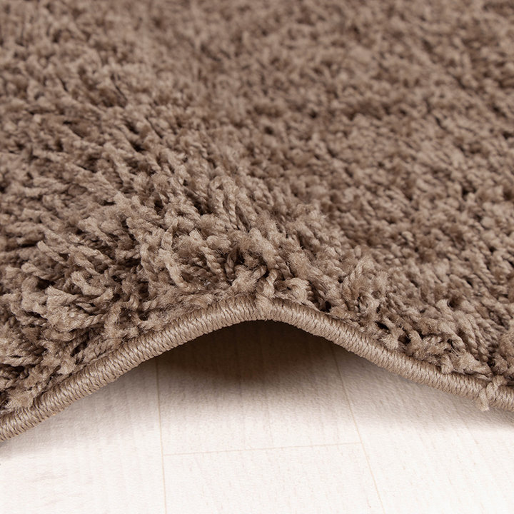 Hoogpolige Loper - Solid Taupe - 4