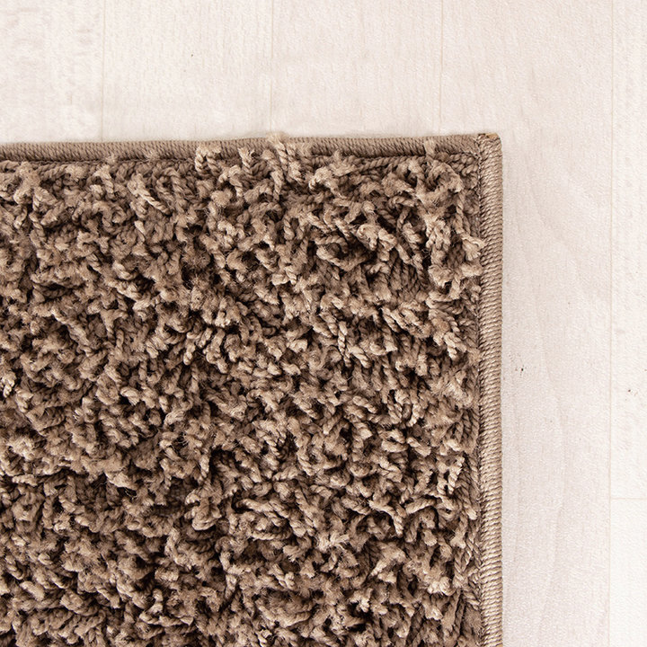 Hoogpolige Loper - Solid Taupe - 5