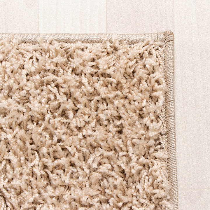 Hoogpolige Loper - Solid Beige - 4