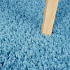 Hoogpolige Loper - Solid Turquoise - thumbnail 4