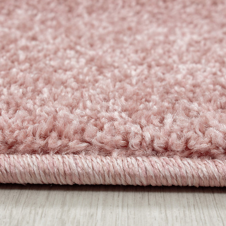 Laagpolig vloerkleed - Asa Roze - 3