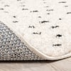 Hoogpolig vloerkleed - Grand Dots Creme/Zwart - thumbnail 6