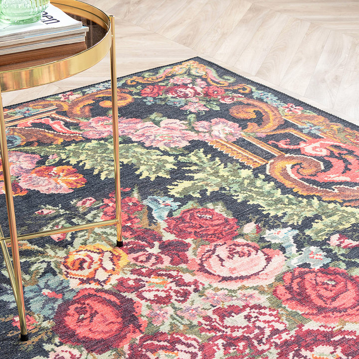 Vloerkleed - Estate Rozenkelim Goud - 4