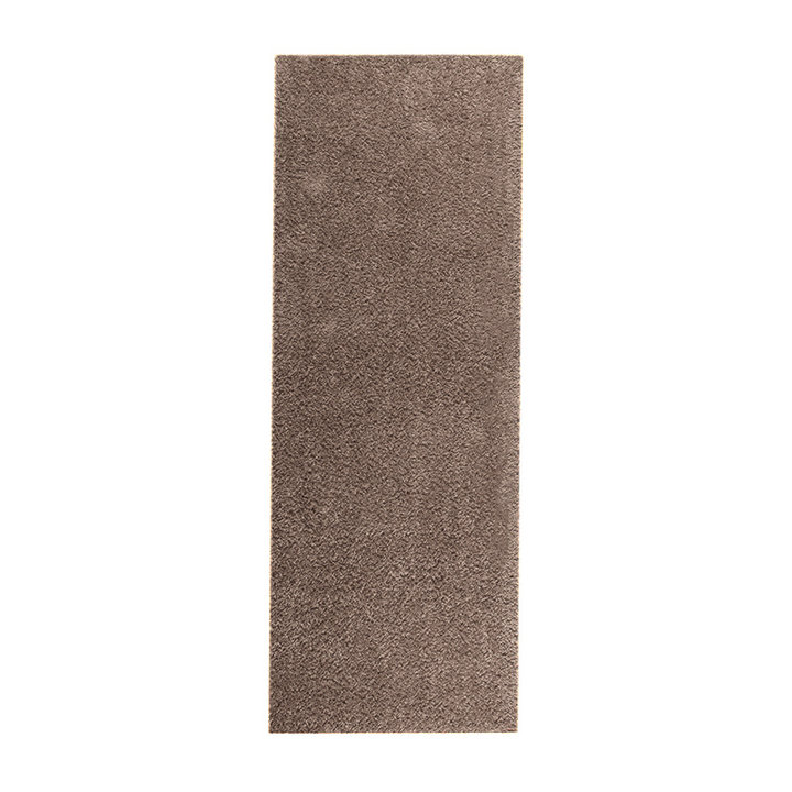 Hoogpolige Loper - Solid Taupe - 1