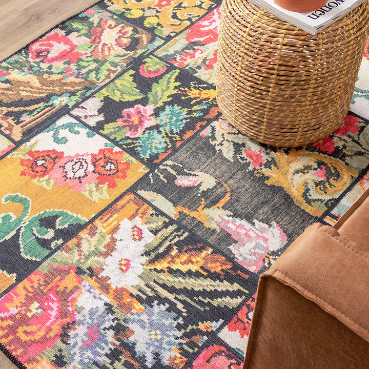 Patchwork Vloerkleed - Moods Print No.17 - 3