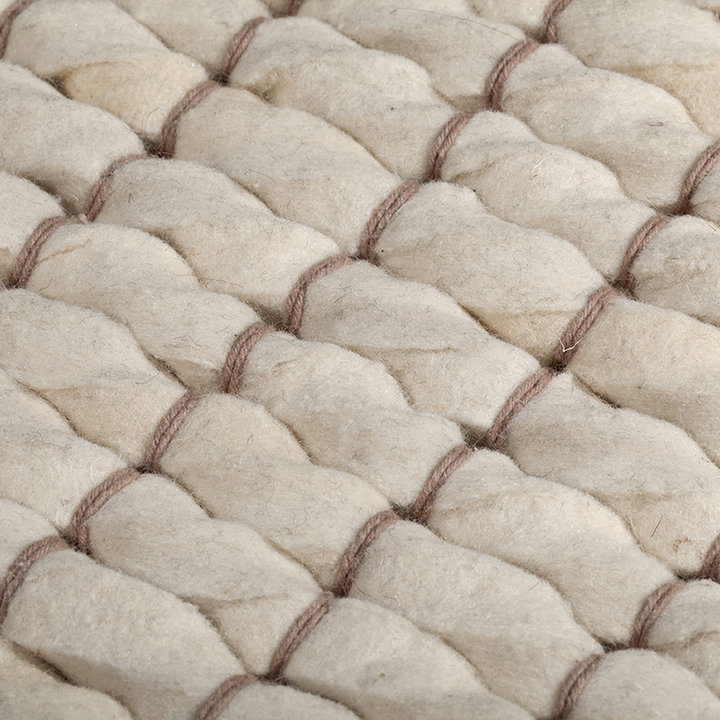 Wollen vloerkleed - Louise Wit - 3