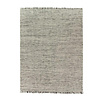 Wollen vloerkleed - Sunshine Fringe Grijs/Creme