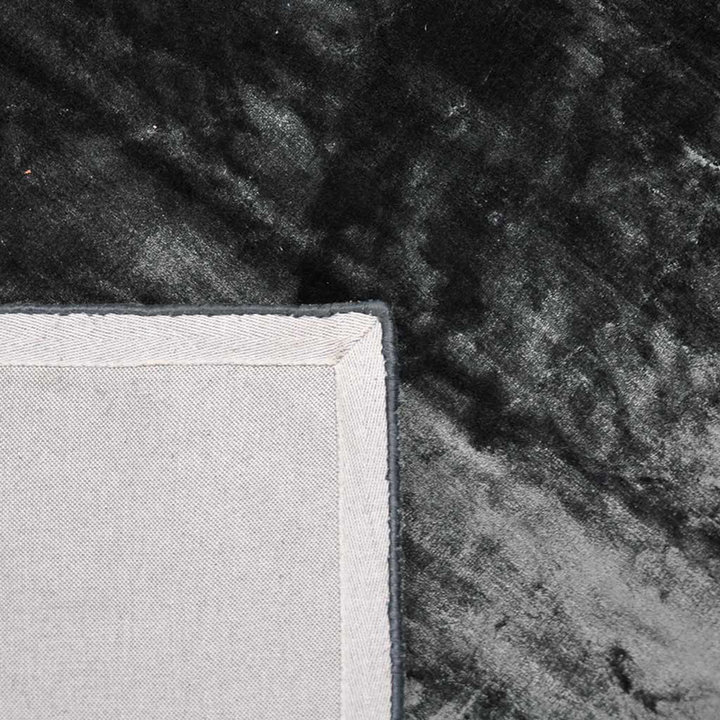Viscose vloerkleed - Frederique Bruin - 1