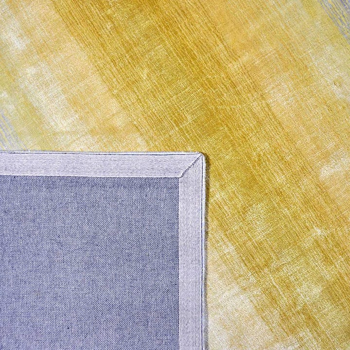 Viscose vloerkleed - Rachelle Geel - 1