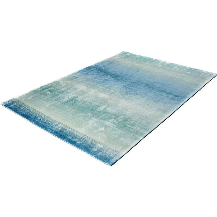 Viscose vloerkleed - Rachelle Turquoise - 2