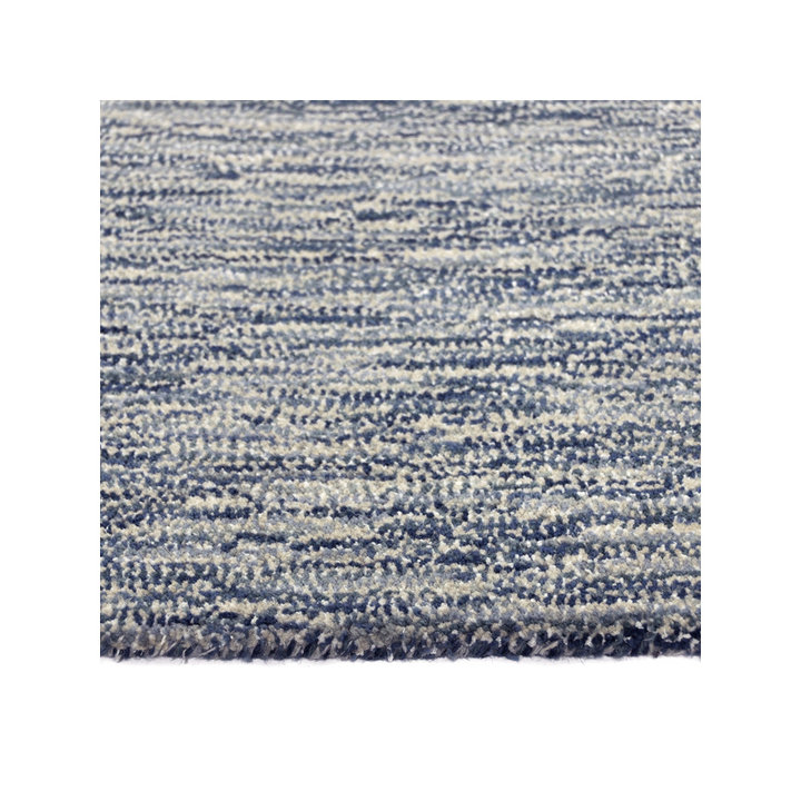 Wollen vloerkleed - Wilena Blauw/Grijs - 4