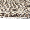 Wollen vloerkleed - Lorraine Bruin Creme