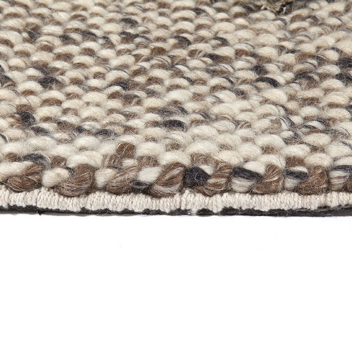 Wollen vloerkleed - Lorraine Bruin/Creme - 4