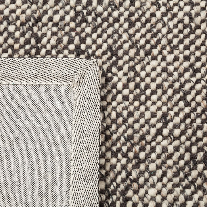 Wollen vloerkleed - Lorraine Donkerbruin/Creme - 3
