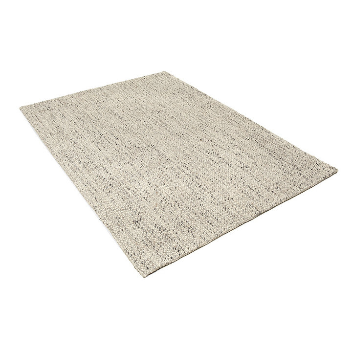 Wollen vloerkleed - Lorraine Grijs/Creme - 2