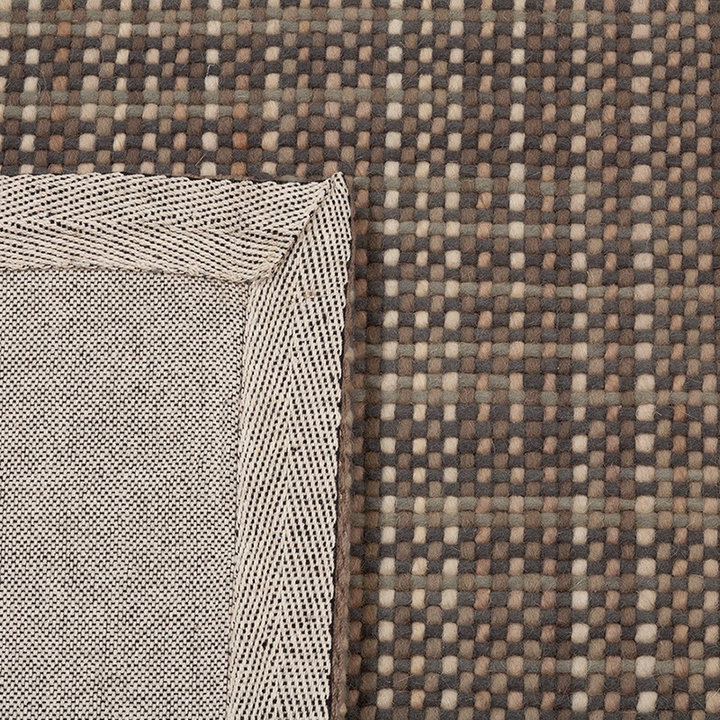 Wollen vloerkleed - Paigee Grijs/Beige - 3