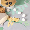 Kindervloerkleed - Jungle Giraffe Multicolor