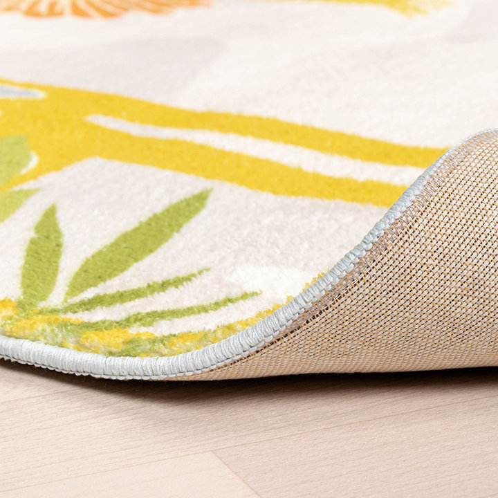 Kindervloerkleed - Jungle Leeuw Multicolor - 5