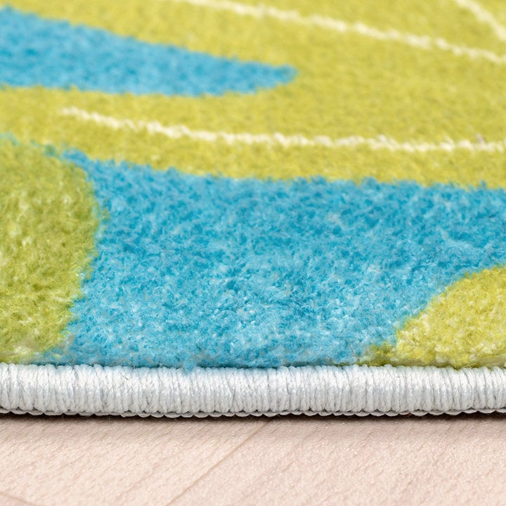 Kindervloerkleed - Jungle Leeuw Multicolor - 3