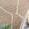 Jute buitenkleed - Fora Lines Naturel