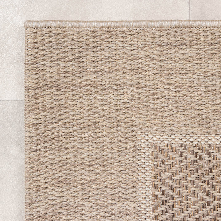 Jute buitenkleed - Fora Edge Naturel  - 4