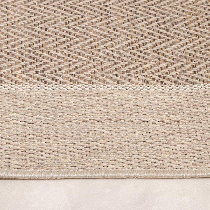 Jute buitenkleed - Fora Edge Naturel  - 3