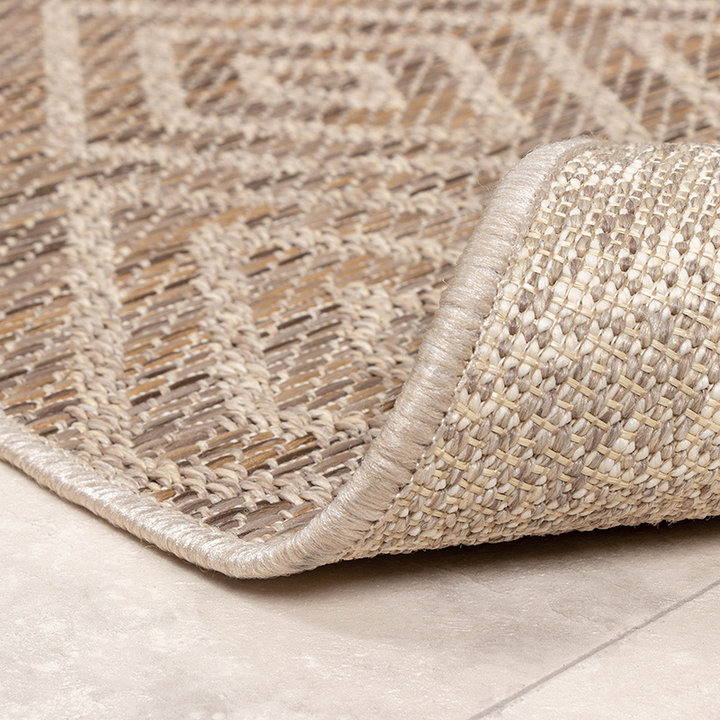 Jute buitenkleed - Fora Tile Naturel  - 4