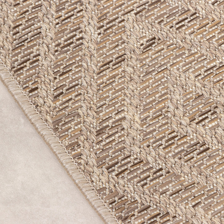 Jute buitenkleed - Fora Tile Naturel  - 5