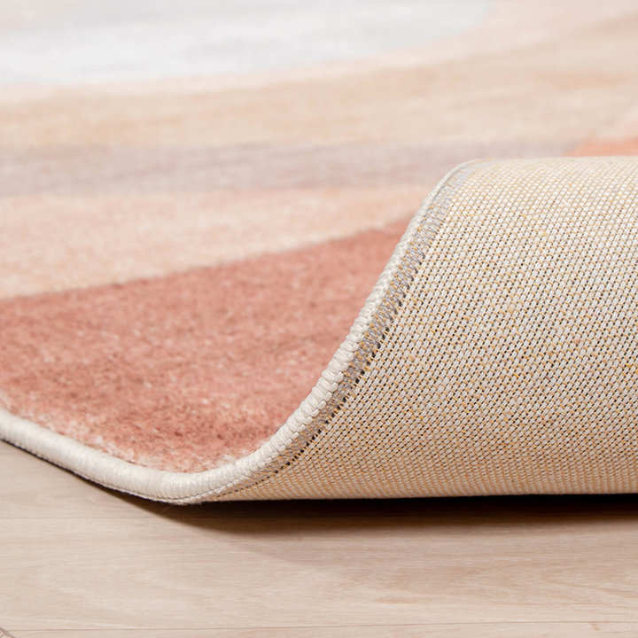 Modern vloerkleed - Field Terra Rood - 5