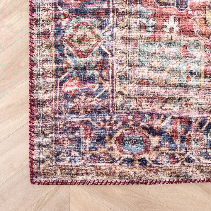 Vintage vloerkleed - Lugan Rood - 4