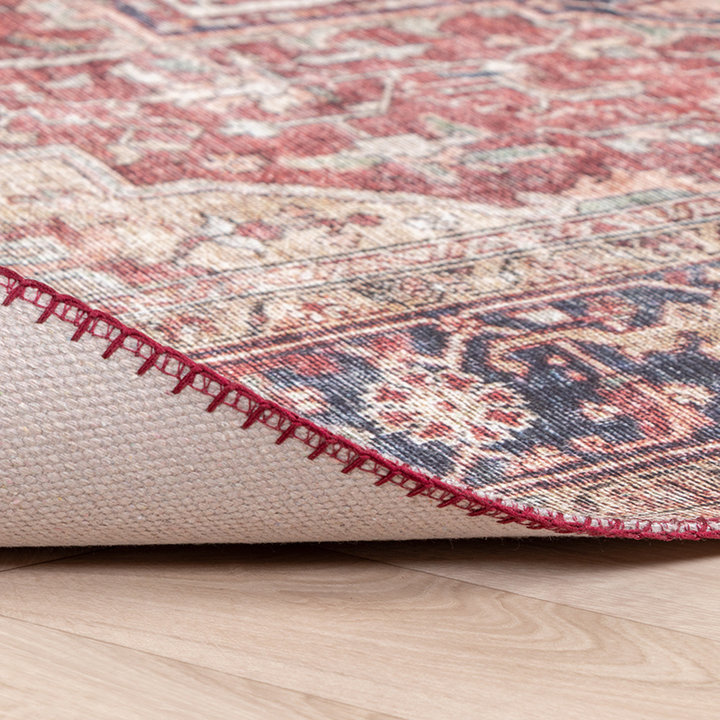 Vintage vloerkleed - Lugan Rood - 5