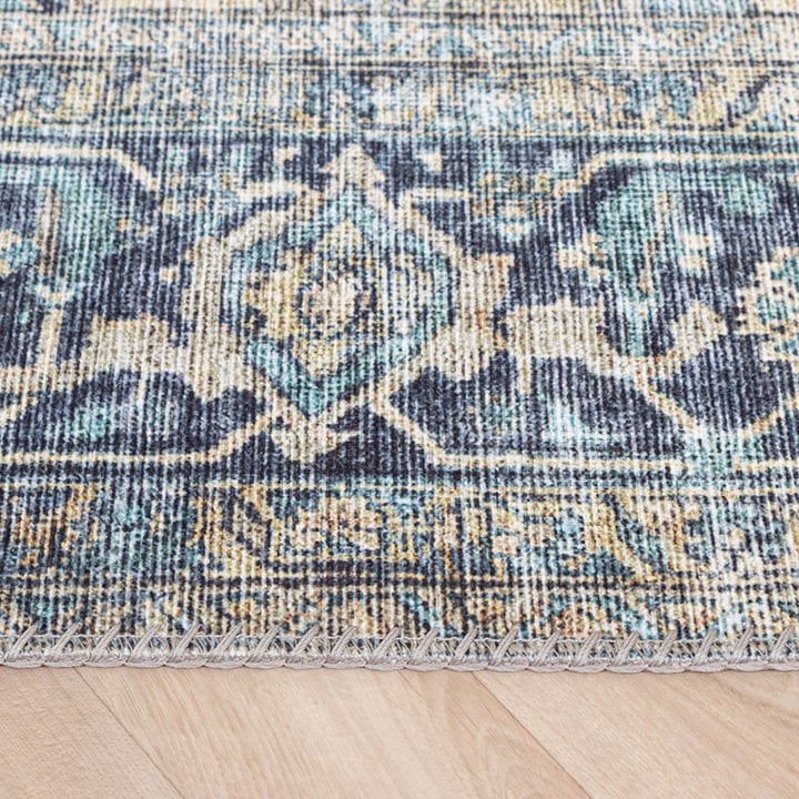 Vintage vloerkleed - Lugan Lichtblauw - 3