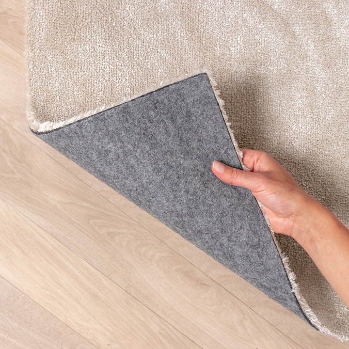 Wasbaar viscose vloerkleed - Vive Creme - 5