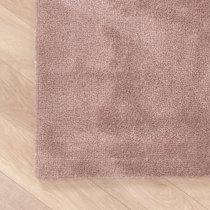 Wasbaar viscose vloerkleed - Vive Oudroze - 3