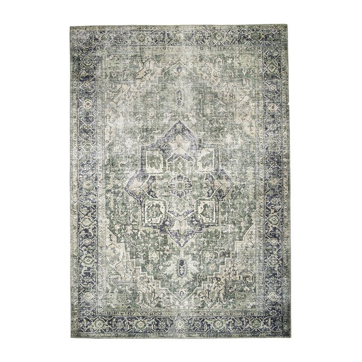 Vintage vloerkleed - Lugan Groen - 1