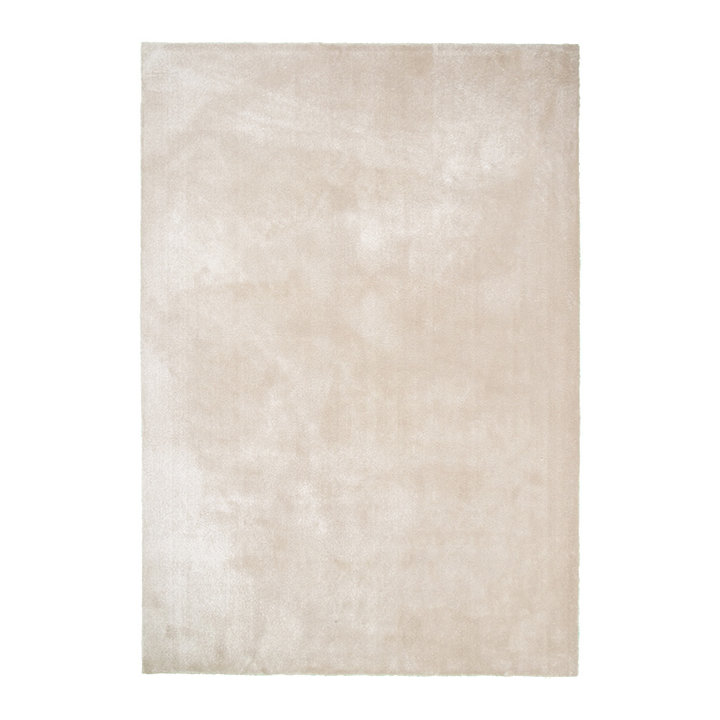 Wasbaar viscose vloerkleed - Vive Creme - 1
