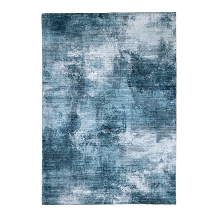 Modern vloerkleed - Strong Turquoise - 1