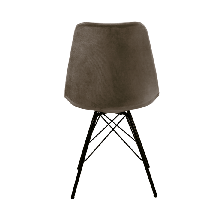 Stoel Velvet - Taupe - 3