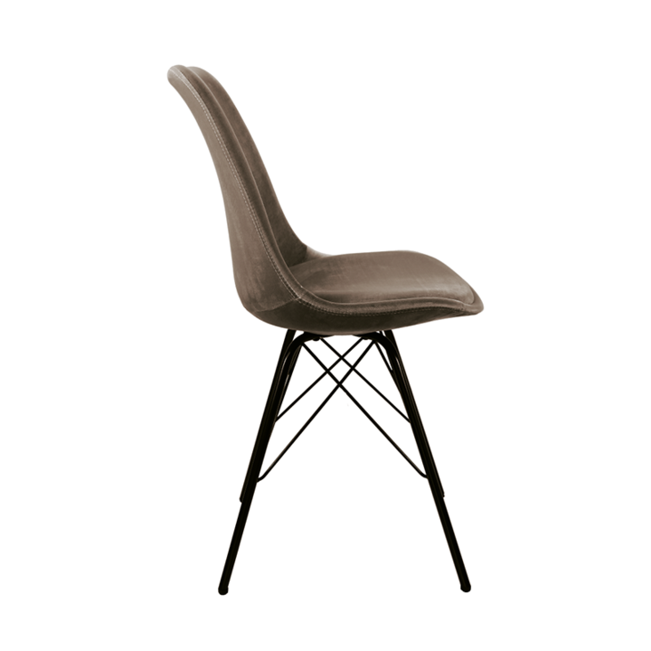 Stoel Velvet - Taupe - 2