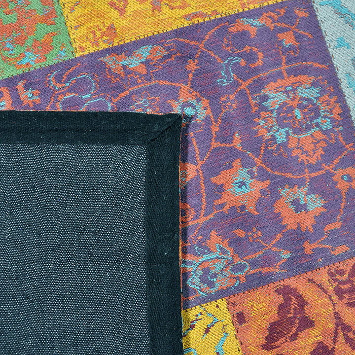 Patchwork vloerkleed - Delany Multicolor - 2