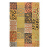 Patchwork vloerkleed - Delany Okergeel - thumbnail